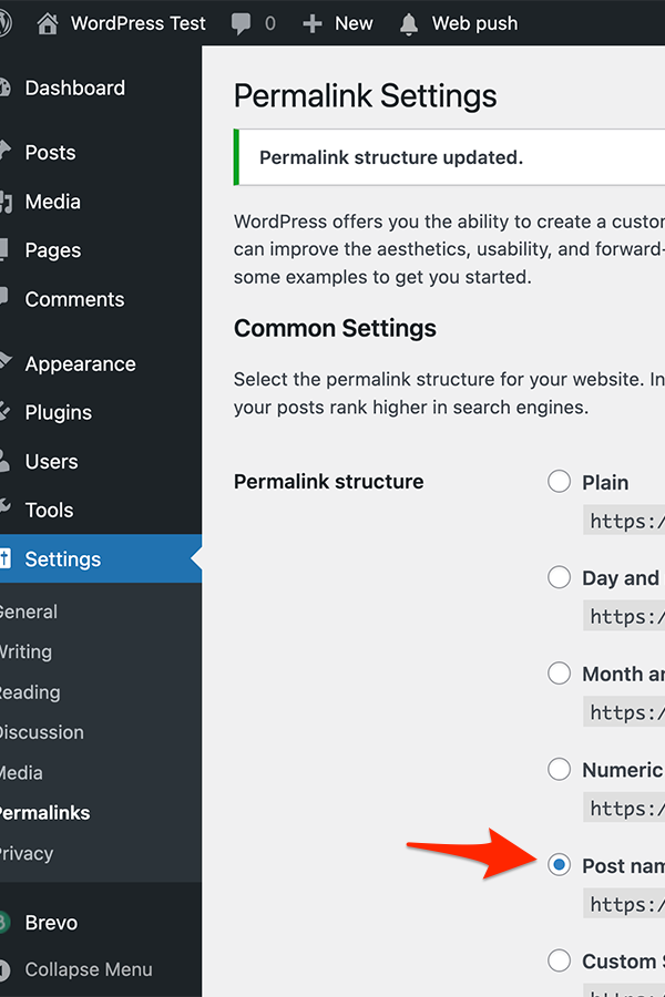 WordPress Permalinks